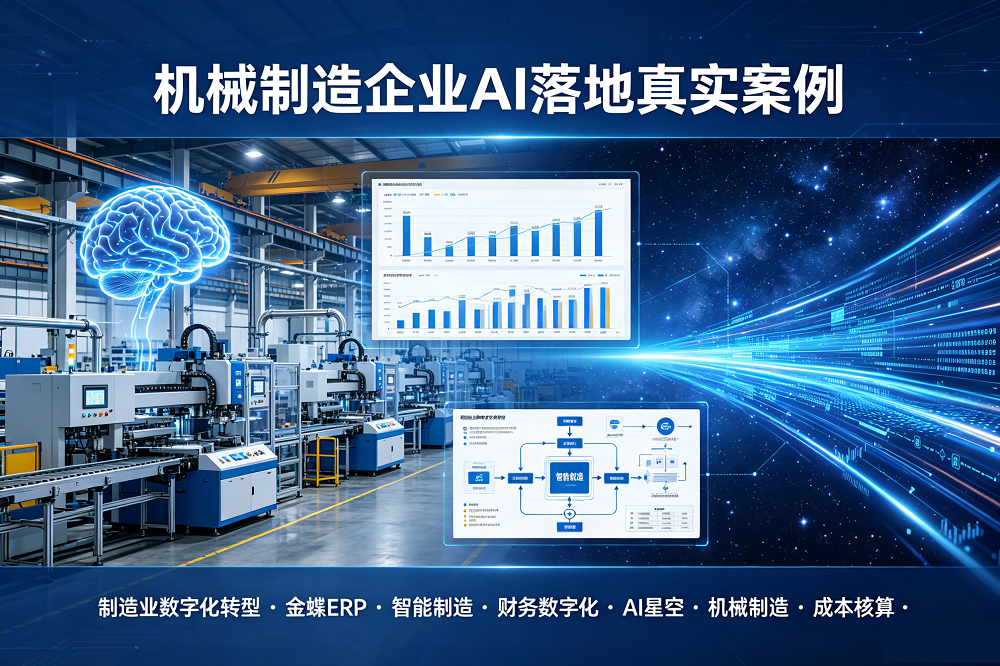 金蝶AI星空在制造业的应用实践